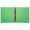 JAM Paper 0.75" Green Glass twill Plastic 3-Ring Binder